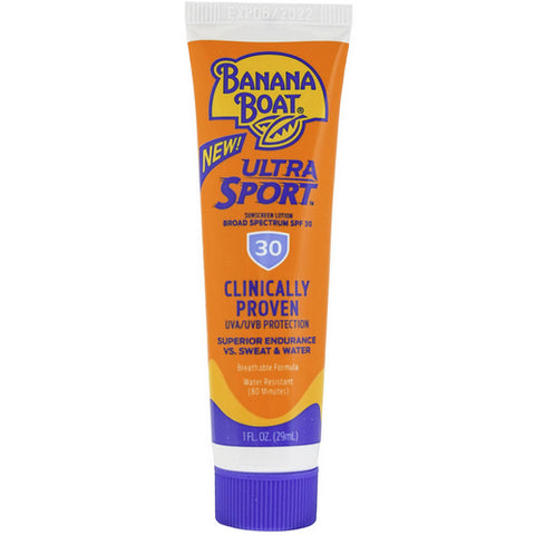 Banana Boat, Sunscreen Lotion Ultra Sport Spf 30 Trial Size, 1 Oz (Case Of 4)