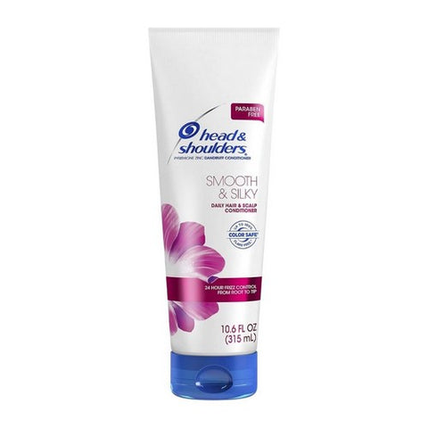 Head & Shoulders, Smooth And Silky Dandruff Conditioner, 10.6 Oz (Case Of 3)