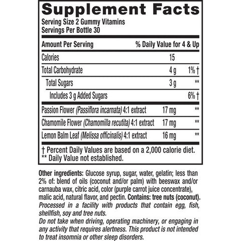Lil Critters, Kids Melatonin Free Gummies Dietary Supplement, 60 Count (Case Of 3)