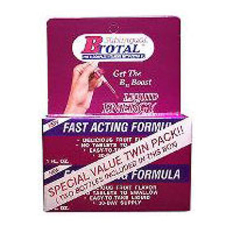 Sublingual, Sublingual B Total Energy Liquid, 2 oz