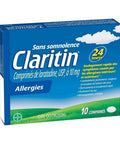 Non-Drowsy Allergy Relief 10 Tablets by Claritin