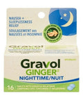 Ginger Nighttime Tablets With Melatonin 16 Count by Gravol