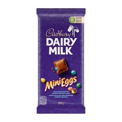Dairy Milk Mini Eggs Chocolate Bar 200 Grams (Case Of 12) by Cadbury