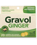 Ginger Natural Source Chewable Lozenges 20 Count by Gravol
