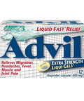 Extra Strength Ibuprofen Liquid Gels 12 Capsules by Advil