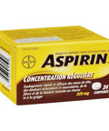 Aspirin Regular strength Acetylsalicylic Acid 24 Tablets by Bayer