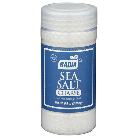 Badia, Sea Salt Coarse, 9.5 Oz (Case Of 6)