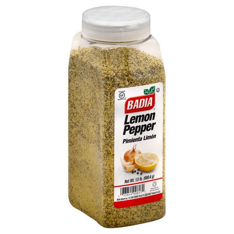 Badia, Lemon Pepper, 1.5 Lbs (Case Of 6)