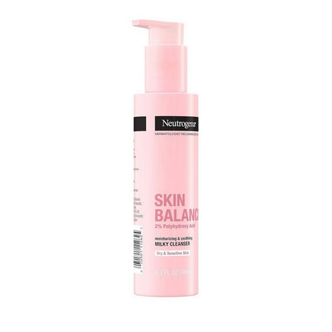 Neutrogena, Skin Balancing Milky Cleanser 2% Polyhydroxy Acid, 6.3 Oz (Case Of 3)