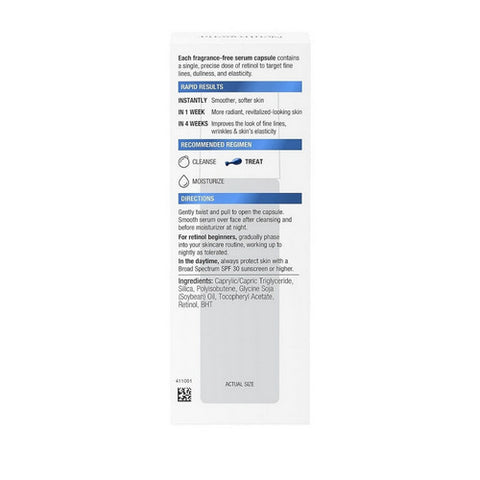 Neutrogena, Rapid Wrinkle Repair Retinol Face Serum Capsules, 30 Count (Case Of 3)