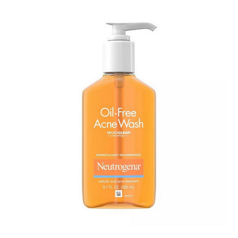 Neutrogena, Microclear Oil Free Acne Wash, 9.1 Oz (Case Of 3)