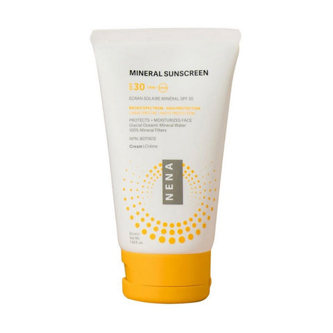 NENA Glacial Skincare, Mineral Sunscreen SPF 30, 50 Ml
