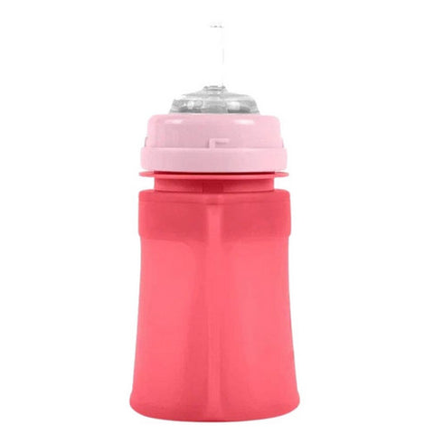 Green Sprouts, Pink Silicone & Sprout Ware Food Pocket, 5 oz