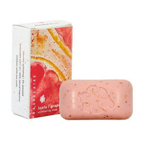 Baudelaire, Grapefruit Exfoliating Loofa Soap, 5 Oz