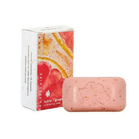 Baudelaire, Grapefruit Exfoliating Loofa Soap, 5 Oz