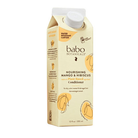 Babo Botanicals, Mango & Hibiscus Nourishing Conditioner, 12 Oz