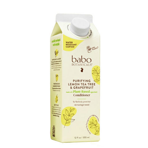 Babo Botanicals, Tree & Grapefruit Purifying Conditioner, 12 Oz
