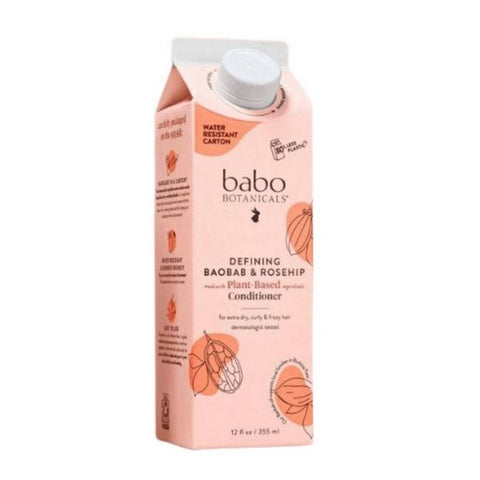 Babo Botanicals, Baobab & Rosehip Defining Conditioner, 12 Oz