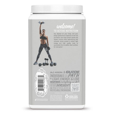 Sunwarrior, Organic Vanilla Active Protein, 2.2 Lbs