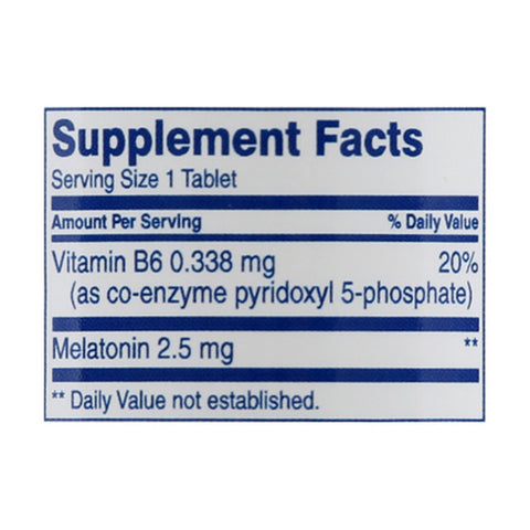 Equaline, Quick Dissolve Melatonin, 2.5 Mg, 90 Count (Case Of 3)