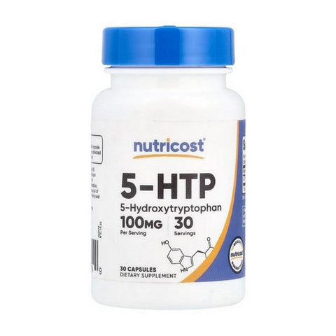 Nutricost, 5-HTP Capsules, 100 Mg, 30 Count