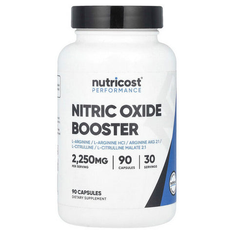 Nutricost, Nitric Oxide Booster, 750 Mg, 90 Caps