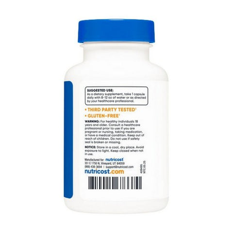 Nutricost, Nattokinase Capsules, 100 Mg, 30 Count