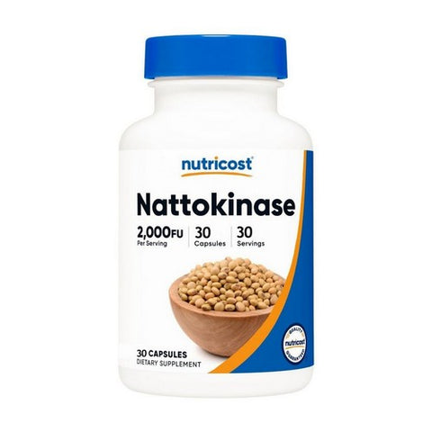 Nutricost, Nattokinase Capsules, 100 Mg, 30 Count