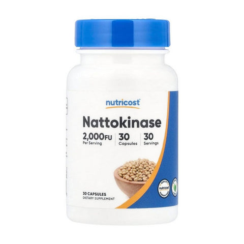Nutricost, Nattokinase Capsules, 100 Mg, 30 Count