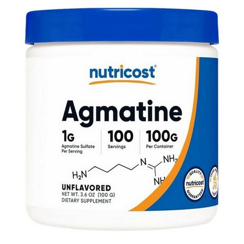 Nutricost, Agmatine Powder, 100 Grams