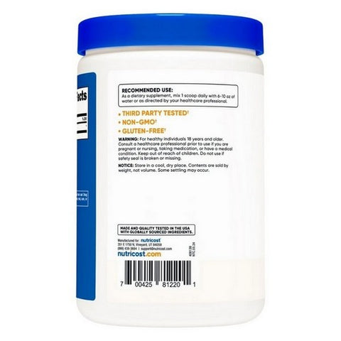 Nutricost, D-Aspartic Acid Powder, 300 Grams