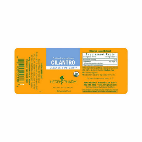 Herb Pharm, Cilantro Extract, 1 Oz
