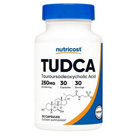 Nutricost, Tudca Capsules, 250 Mg, 30 Count