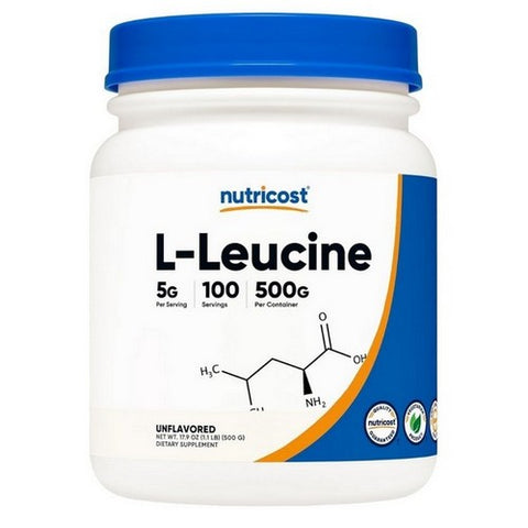 Nutricost, L-Leucine Powder, 500 Grams