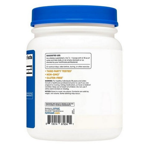 Nutricost, L-Leucine Powder, 500 Grams