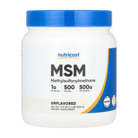 Nutricost, MSM Powder, 500 Grams