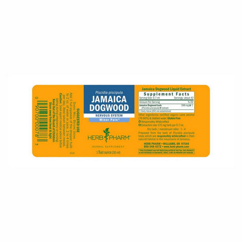 Herb Pharm, Jamaican Dogwood Extract, 1 Oz