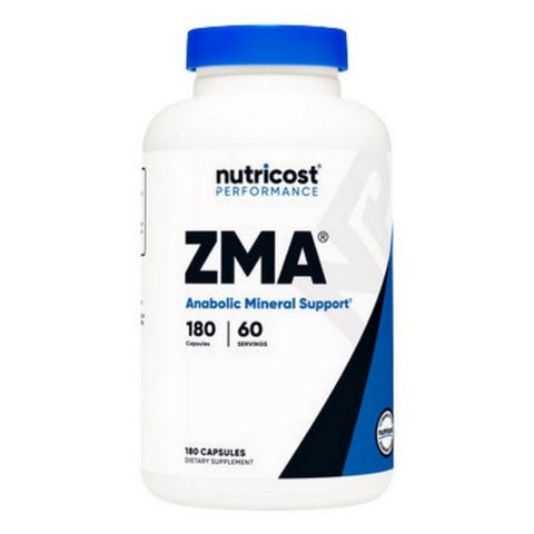 Nutricost, ZMA Capsules, 490 Mg, 180 Count