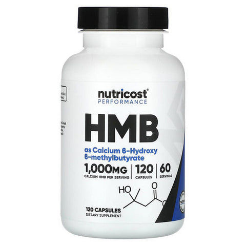 Nutricost, HMB Capsules, 500 Mg, 120 Count