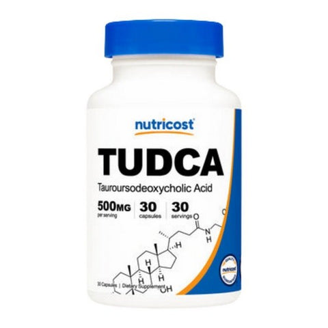 Nutricost, Tudca Capsules, 500 Mg, 30 Count