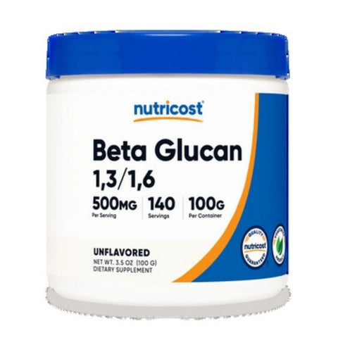 Nutricost, Beta Glucan Powder, 100 Grams
