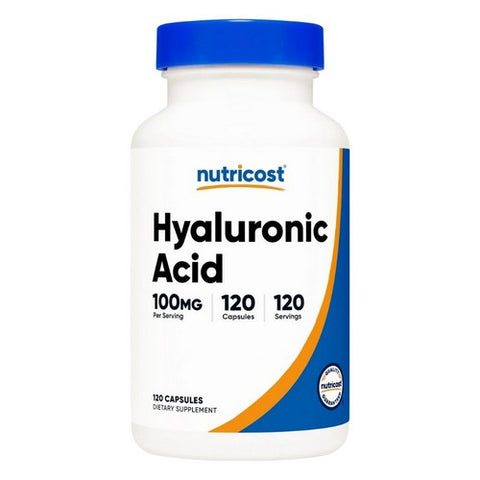 Nutricost, Hyaluronic Acid Capsules, 100 Mg, 120 Count