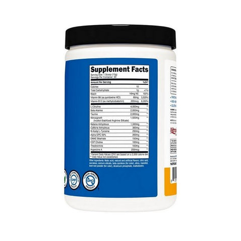 Nutricost, Pre-X Complex Peach Mango, 30 Serving