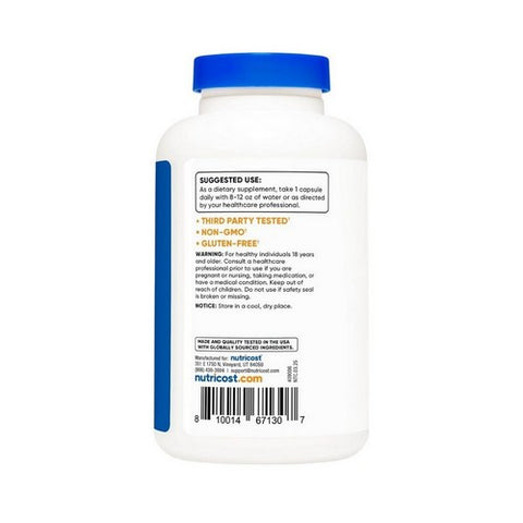 Nutricost, Glutathione Capsules, 500 Mg, 240 Count