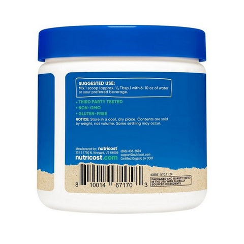 Nutricost, Blueberry Powder Organic, .5 Lb