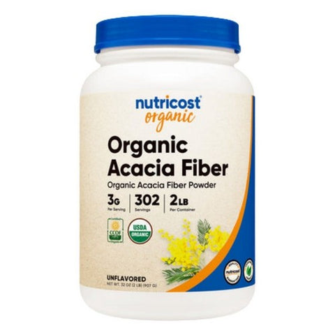 Nutricost, Organic Acacia Fiber Powder, 2 Lbs