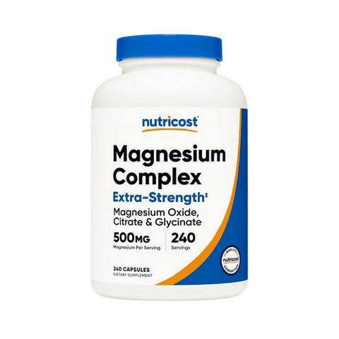 Nutricost, Magnesium Complex Capsules, 500 Mg, 240 Count