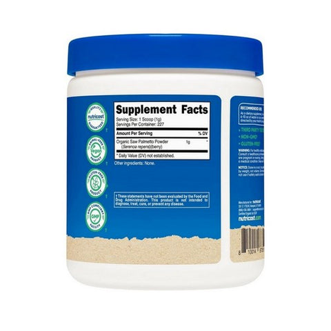 Nutricost, Saw Palmetto Powder Organic, 8 Oz