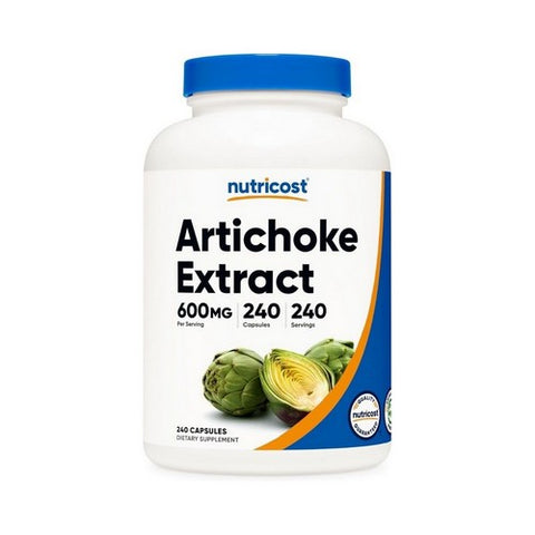 Nutricost, Artichoke Extract Capsules, 600 Mg, 240 Count