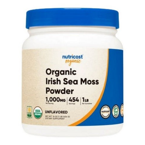 Nutricost, Organic Irish Moss Powder, 1 Lb